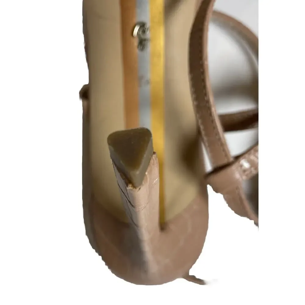 Sam Edelman Doran Heels Sz 8.5 Color: Nude Classic High Heeled Stiletto Sandal
